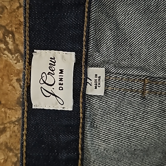 J. Crew size 27 Re-Imagined 10" vintage straight - Picture 5 of 12